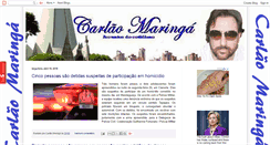 Desktop Screenshot of carlaomaringa.com.br