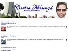 Tablet Screenshot of carlaomaringa.com.br